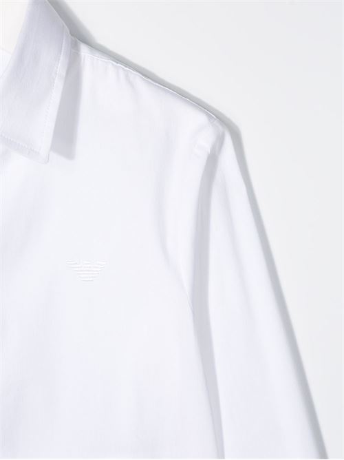 Camicia bambino bianca EMPORIO ARMANI KIDS | 8N4CJ01N06Z0100